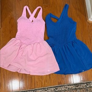JoyLab Pink and Blue Mini Dresses